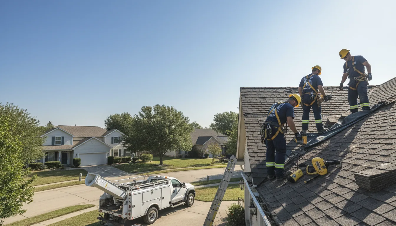 Emergency Roof Repair in Woodson, TX near me